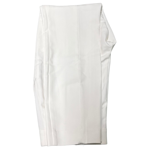 EXPRESS NWT White Ankle High Rise Seamed Pants (4R) - Picture 3 of 8
